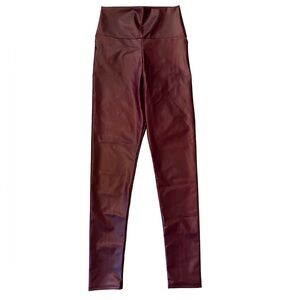 Women's Burgundy Leggings new